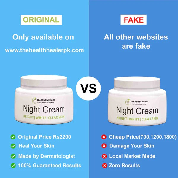 WHITENING NIGHT CREAM (Health Healer)