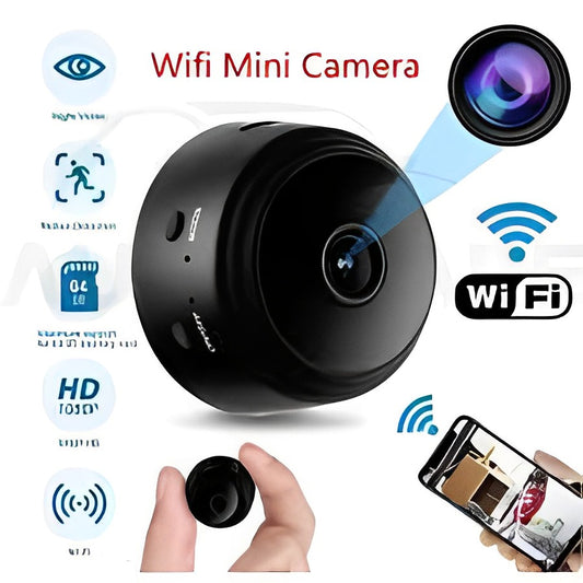 Compact Surveillance: A9 Mini WiFi Camera - Keep Your Space Secure