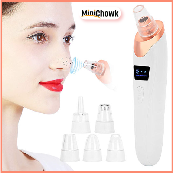 5 in 1 Blackhead Remover machine Pore Vacuum- Electric Facial Pore Cleaner