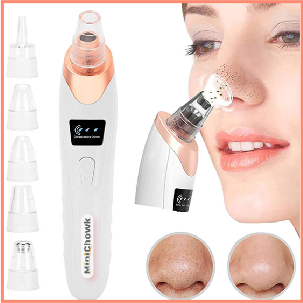 5 in 1 Blackhead Remover machine Pore Vacuum- Electric Facial Pore Cleaner